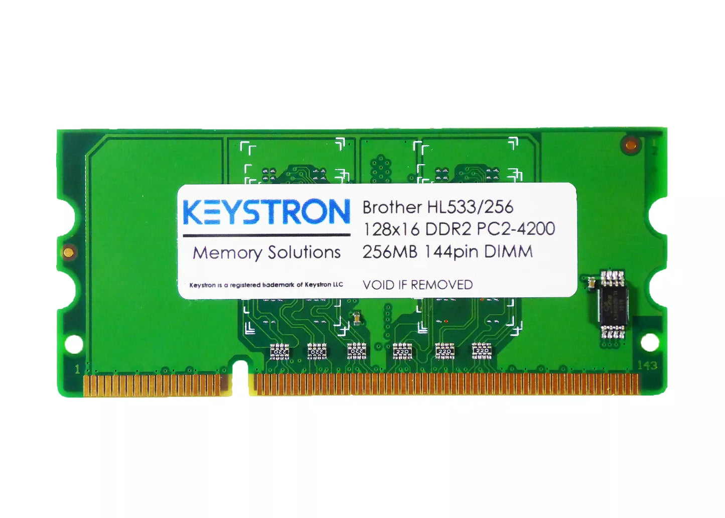 Brother HL533/256 256MB 144-pin 16-bit DDR2 Brother Laser Printer Memory Upgrade