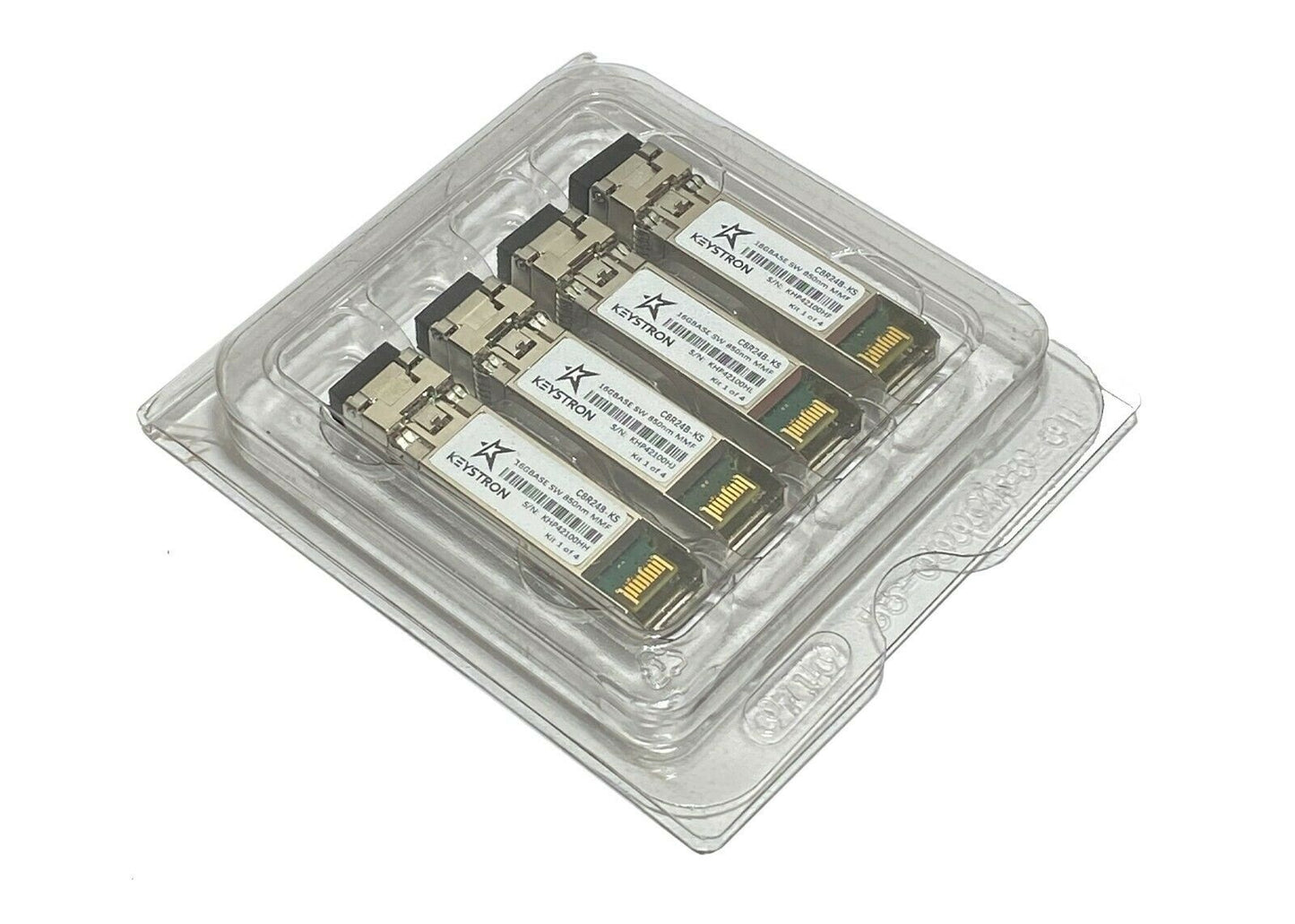 HPE Compatible MSA 2050 SW FC 4-pack Fibre / SCSI Channel SFP+ Transceivers