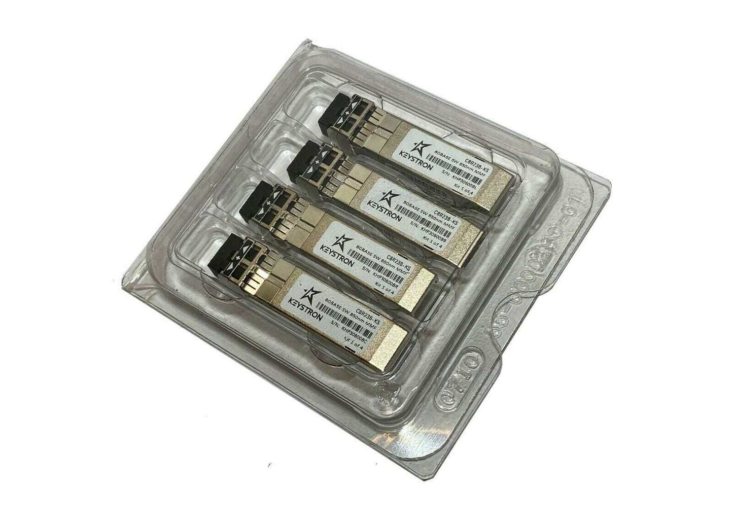 HPE Compatible MSA 2050 SW FC 4-pack Fibre / SCSI Channel SFP+ Transceivers