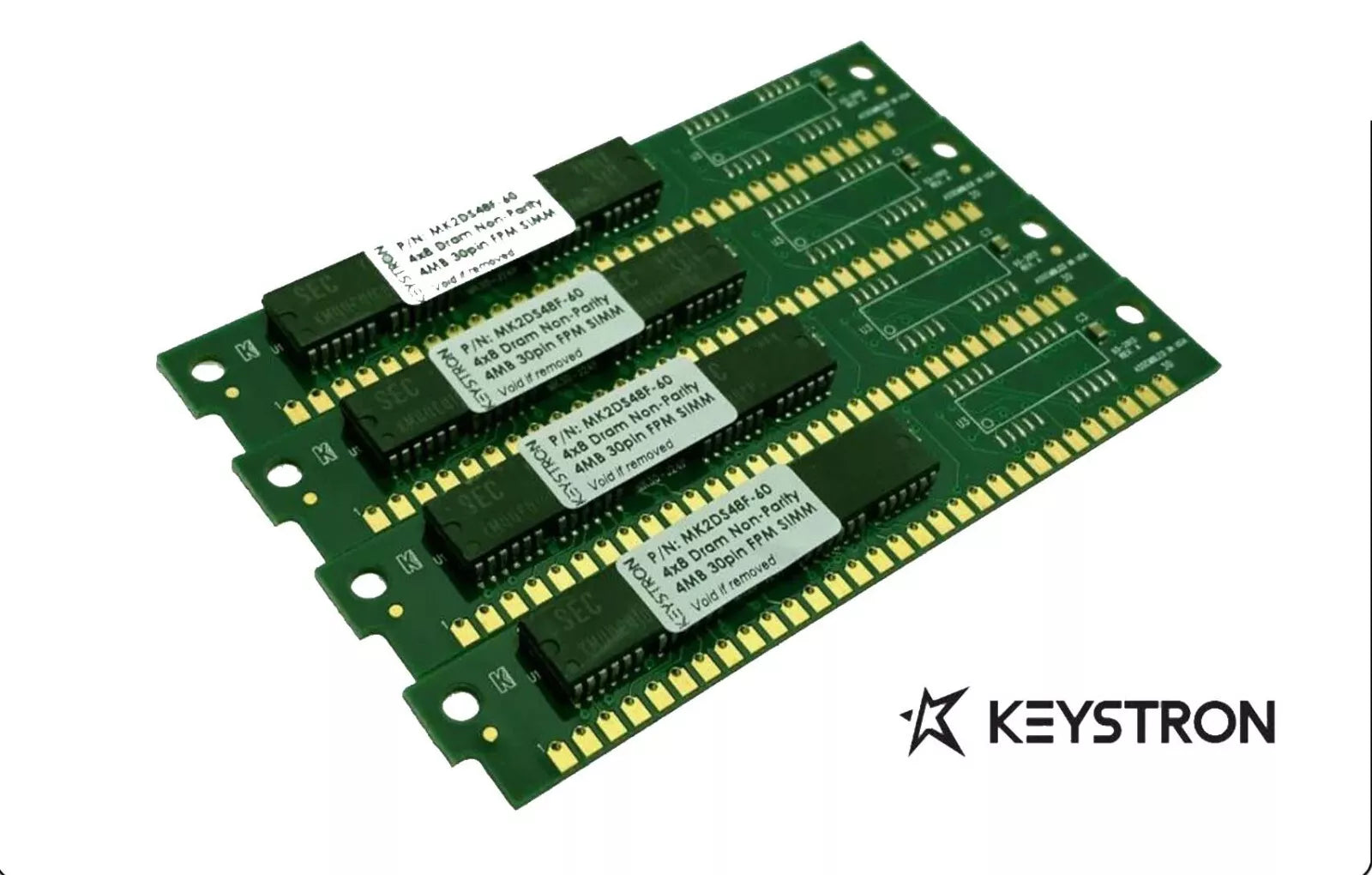 16MB 4x4MB 4x8 60-ns 30-pin FPM DRAM Non-Parity SIMM Memory K 16MB 4x4MB 4x8 60-ns 30-pin FPM DRAM Non-Parity SIMM Memory K