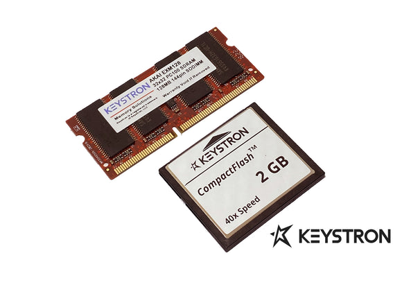 128MB ram EXM128 plus 2GB Compact Flash CF Memory Card for Akai MPC500, MPC1000, MPC2500