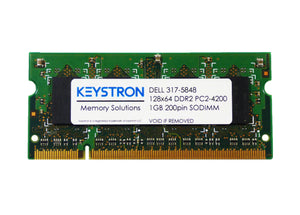 1GB DDR2 Memory RAM Sodimm for DELL Laser Printer 2130cn 3110cn 3115cn 3130cn 5110cn 5530dn 5535dn (DELL P/N: 317-5848)