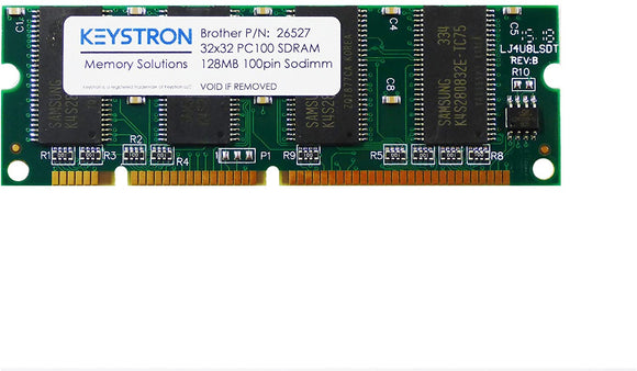 p/n: 26527 128MB 100pin PC100 SDRAM DIMM Printer Memory for Brother HL-1600 (HL 1600), HL-1650, HL-1650/LT, HL-1650N, HL-1670N