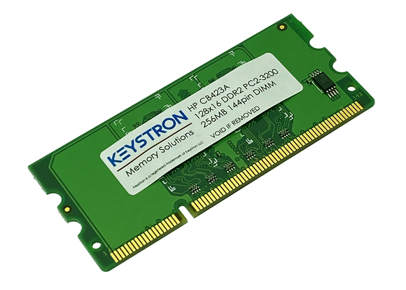 256MB HP LaserJet P2015 PC2-3200 DDR2-400 144-pin SODIMM (p/n CB423A)