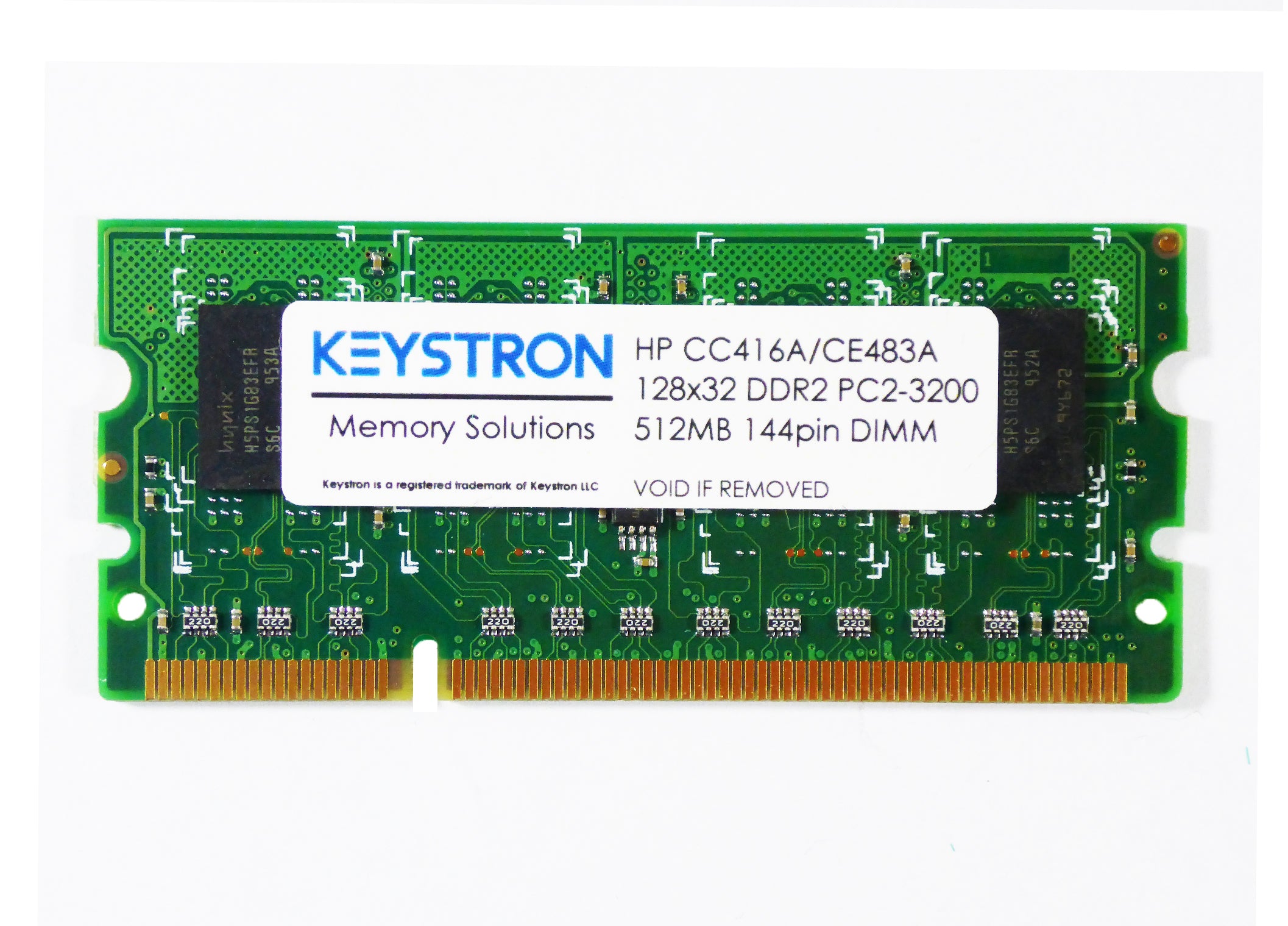 HP CE483A 512MB 144pin DDR2 DIMM Printer Memory for HP LaserJet P3015 ...