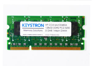 HP CE483A 512MB 144pin DDR2 DIMM Printer Memory for HP LaserJet P3015, P4014, P4015, P4515 Series