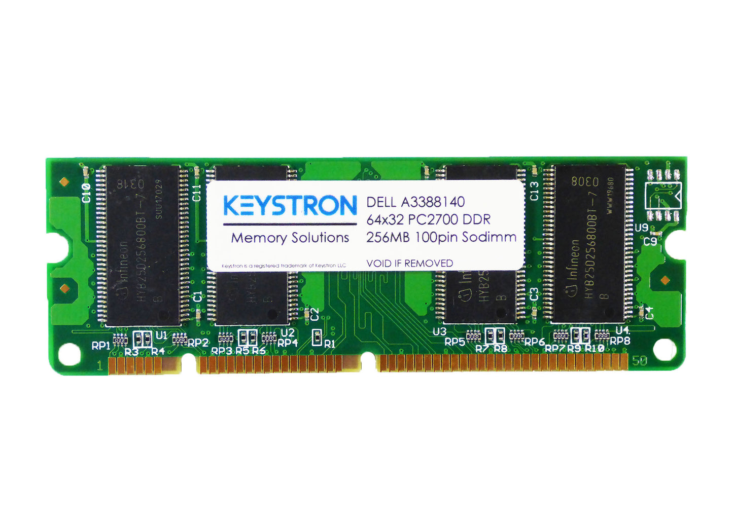 Dell 100-pin PC3200 DDR400 SDRAM SODIMM For Laser Printer 3330 3335 5230 5350