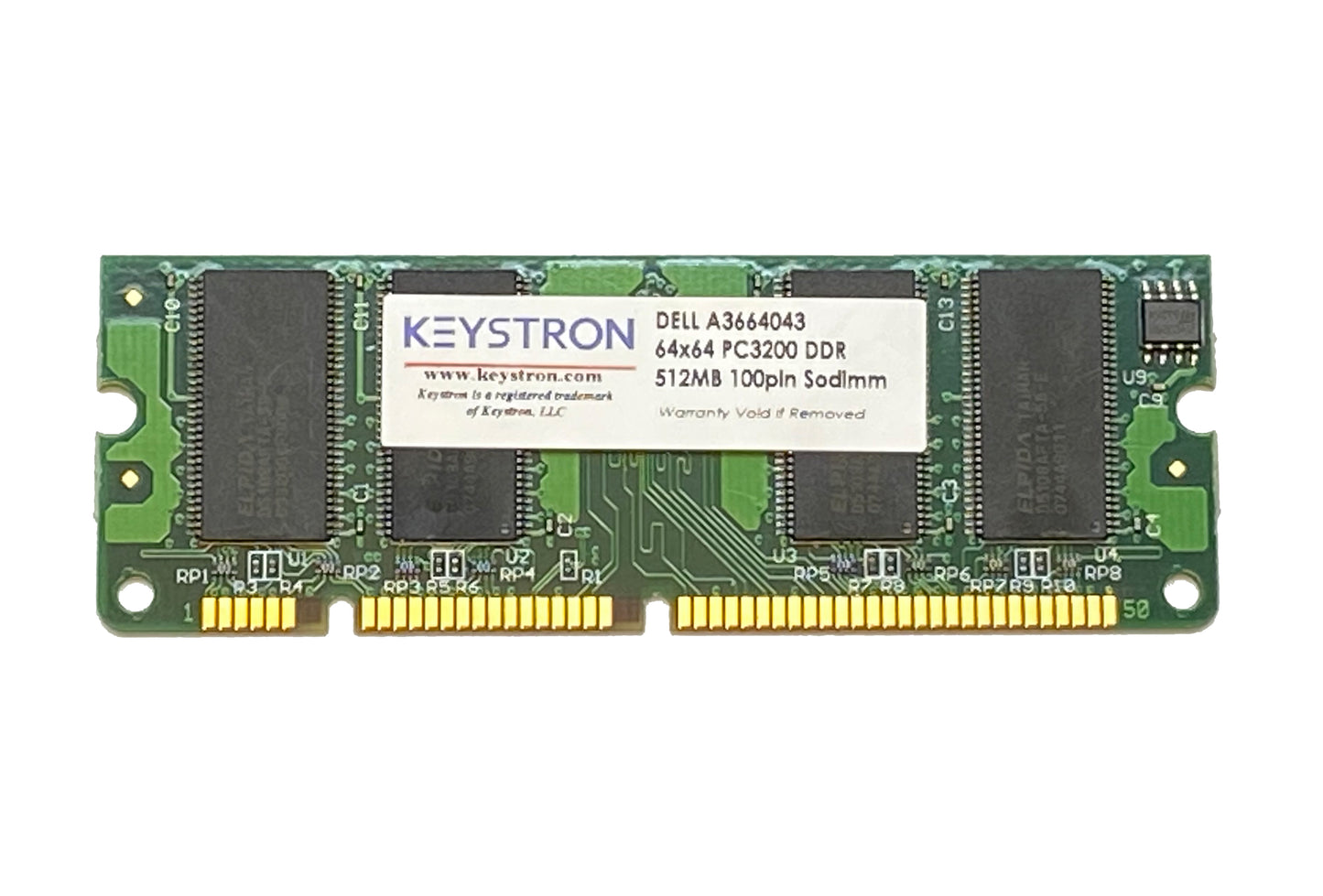 Dell 100-pin PC3200 DDR400 SDRAM SODIMM For Laser Printer 3330 3335 5230 5350