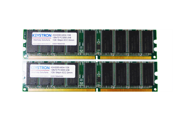 Cisco 2GB (2x1GB) Dram Memory Upgrade for ASA 5550 ASA5550 Router (P/N: ASA5550-MEM-2GB)