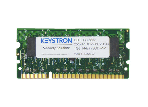 Dell Compatible 1GB DDR2 144Pin SODIMM Memory for 5130cdn Color Laser Printer 330-5857