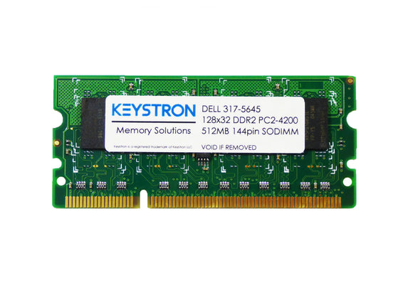 DELL Compatible 317-5645 512MB DDR2 144Pin SODIMM Memory for DELL 2150cn 2150cdn 2155cn 2155cdn Color Laser Printer